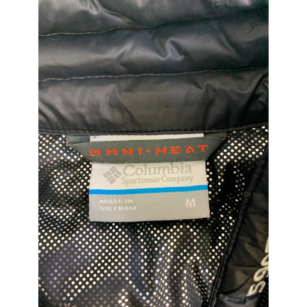 Columbia Womens Omni-Heat TurboDown 590TD Puffer Vest Black Size M Medium - Picture 3 of 13